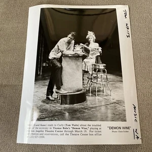 Tom Waits (Dämonenwein) Pressefoto 8 x 10". Siehe Beschreibung. - Bild 1 von 2