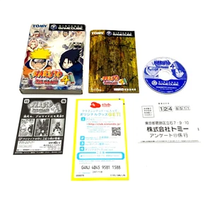Naruto Gekitou Ninja Taisen 4 Gamecube Japanese Import Clash Japan US Seller - Picture 1 of 9