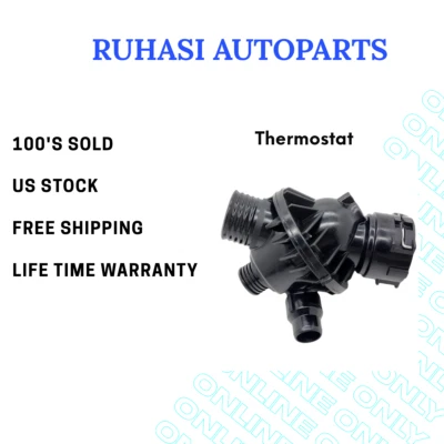 Thermostat Fits into BMW 335i, 435i, M235i, x5, x6 3.0L  11537598865 - Image 1 of 4