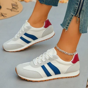 Women's Casual Cloth Surface Lightweight Sport Shoes 2025 Spring Autumn All-mat - Picture 1 of 26