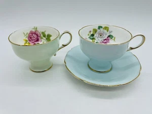 Paragon Teacups and Saucer by Appointment to Her Majesty The Queen - Picture 1 of 12