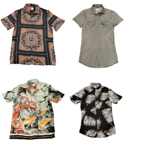 Herren RIVER ISLAND Kurzarm Hemden verschiedene Muster Größe XXS, S - Bild 1 von 6