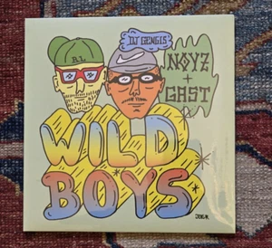 Noyz Narcos Gast Dj Gengis Wild Boys Vinile 7" 45 RPM GIRI SIGILLATO NUMERATO - Imagen 1 de 2