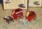 2 X  Horse Drawn - Mcmullen Brewers Dray & Shepherds Bush Omnibus - Boxed