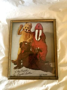 Foto vintage de mascota de restaurante Krystal Kritters - Imagen 1 de 2