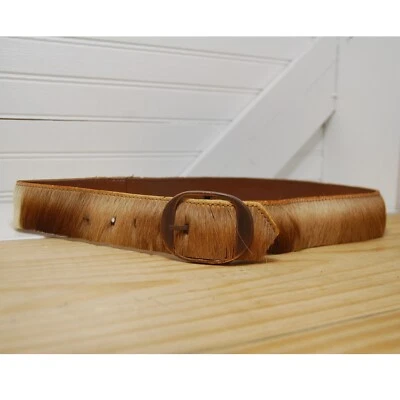 Cinturón de cuero para mujer mediano 30 piel personalizada "1210 db" Western Boho Foto 1 de 4