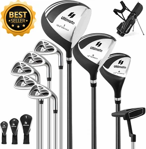Complete Golf Set - 460cc Driver, Irons 6-9, Putter, Stand Bag, Perfect Gift - Picture 1 of 12