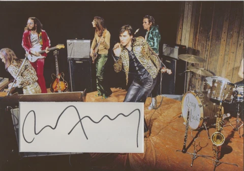 BRYAN FERRY Signed 12x8 Photo Display ROXY MUSIC COA Cover