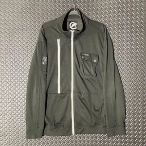 Y2K Ecko Unlimited Grey Zip Up Jacket Defined by Design Rawthentic Men's Size L - Picture 1 of 8