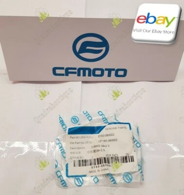 Junta tórica cfmoto cf moto 34x2,5 0180-080002 Foto 1 de 4