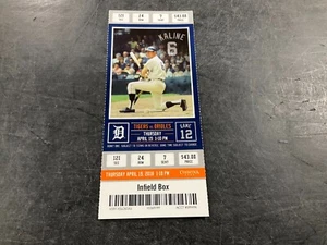 TIGERS 2018 TICKET STUB 4/19/18 VS  ORIOLES~COVER: AL KALINE - Picture 1 of 1