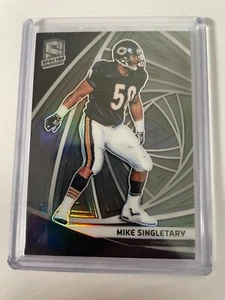 MIKE SINGLETARY 2019 SPECTRA PRIZM PARALLLEL #50/99 jersey# -BEARS! - Picture 1 of 2