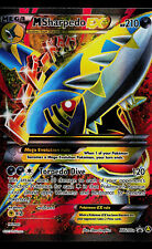 Pokemon Card - M Sharpedo EX XY200a XY Alt Art Black Star Promo Full Art Holo