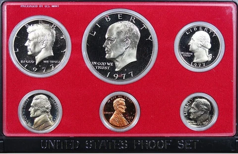1977-S United States Mint PROOF Set (S5) Cover