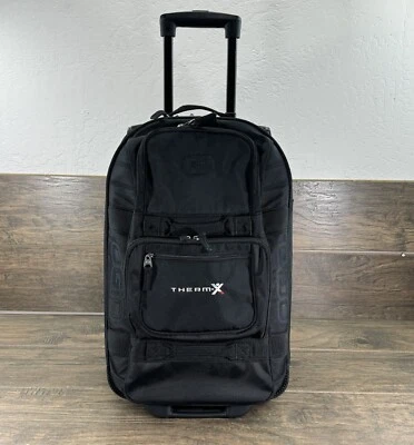 Estuche de transporte negro Ogio Therm-X equipaje de viaje bolsa con ruedas Foto 1 de 4