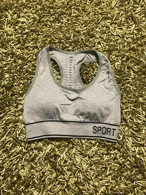 Sujetador deportivo para mujer Top cómodo correr yoga ejercicio sin cables (3 colores) Foto 1 de 4