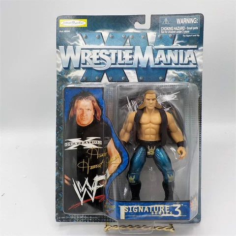WWF Triple H 1998 Wrestlemania Wrestling action figure  JAKKS Pacific Cover
