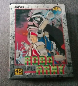 NEO GEO ROBO ARMY SNK Neogeo AES with Box Manual Used