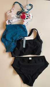 Lot of 2 NEW Women’s Bikinis/Swimsuits - Size Extra Small XS - NWT FREE SHIP - Picture 1 of 2