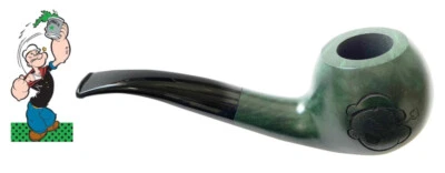 Meisterstück Vauen Pfeife Popeye 242 PY glatt grün - Bild 1 von 2