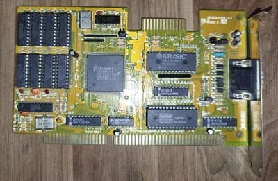 VGA Graphics Card Trident TVGA8900C ISA 1024Kb (1Mb) - Image 1 of 4