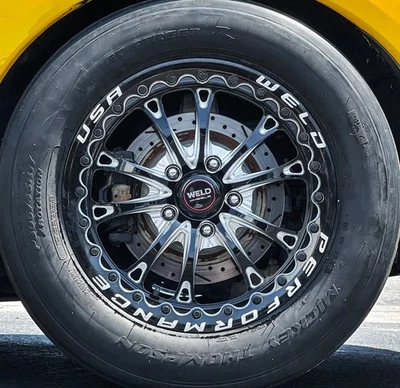 Weld Belmont Beadlock 17x10 / 5x120 / ET42 / BS 7.15 Camaro SS / CTS-V / G8 GT - Image 1 of 2