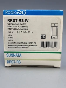 LUTRON RadioRA3 RRST-RS-IV Companion Switch - Ivory - Picture 1 of 6