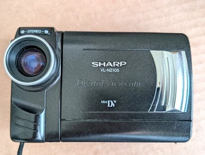 Working Great Sharp VL-NZ105U Digital Viewcam MiniDV Camcorder Only Vintage - Picture 1 of 8