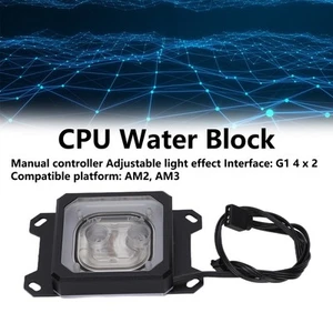 CPU Water Block Clever Cool Good Effect Convenient Connection Water Cooling SAL - Photo 1/22