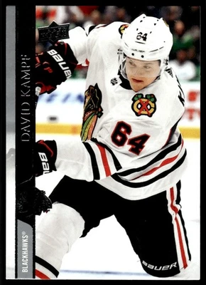 2020-21 Upper Deck David Kampf Chicago Blackhawks #292 - Image 1 of 2