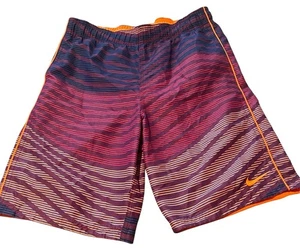 Nike Youth Boys Size Large Pull On Drawstring Swim Shorts Trunks - Picture 1 of 4
