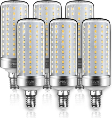 LED Argento Mais Lampadine E14 25W Small Edison Screw Equivalente a 200W 2500LM  - Immagine 1 di 4