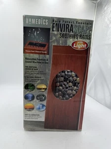 VTGHomedics Rain Forest Fountain Envirascape Soothing Rain Light & Sound WRF-SOO - Picture 1 of 6