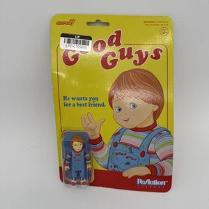 Figura Chucky Super7 Reaction Childs Play 09253 embalaje dañado - Imagen 1 de 7