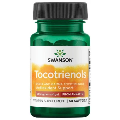Swanson Deltagold Tocotrienols Vitamin E Tocotrienols 99% (60 ct, 50mg) - Image 1 of 4