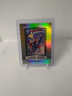 2025 Fleer Brilliants Superman - Classic Covers Superman #154 March 2000 #CC-13 - Image 1 of 2