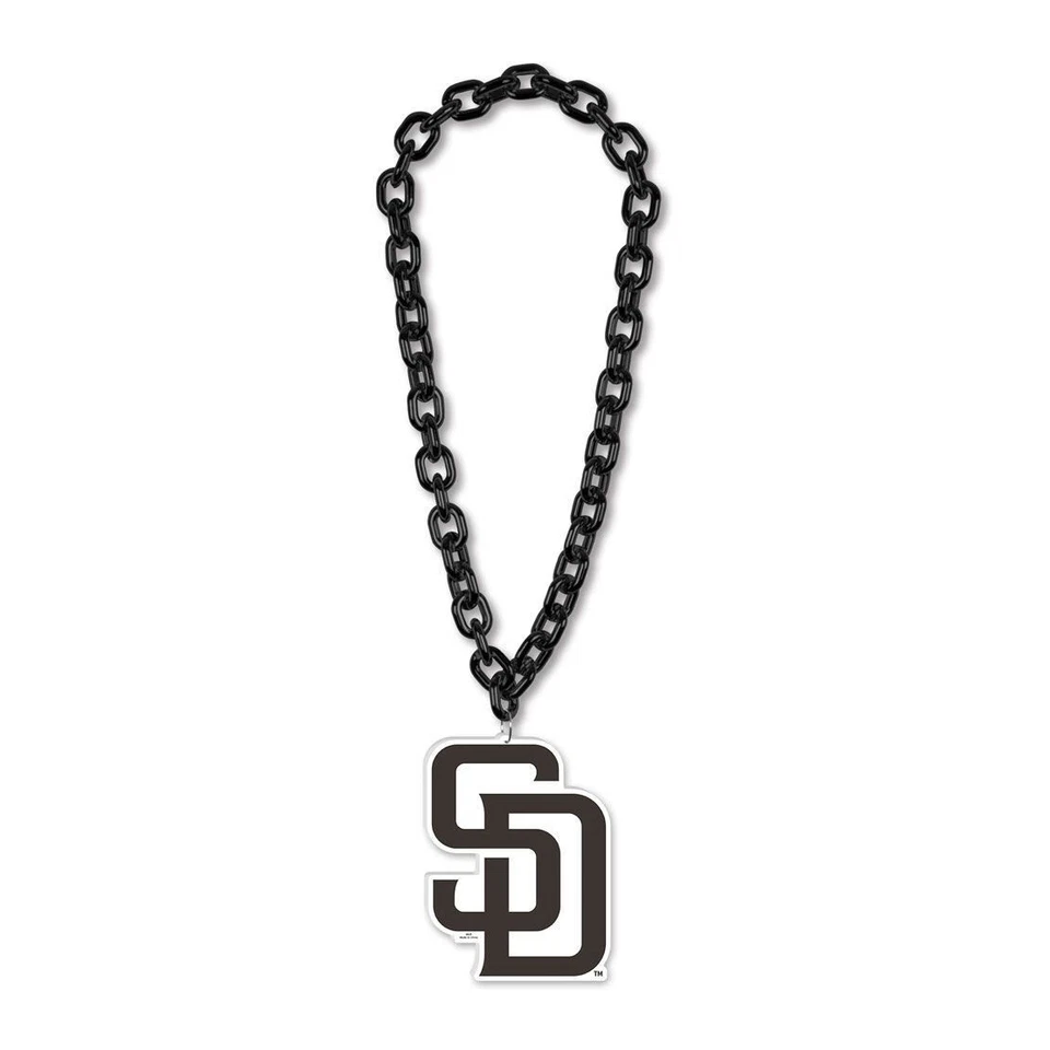 San Diego Padres Necklace Big Fan Chain - Image 1 of 1