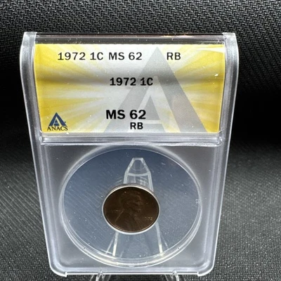 1972 P Lincoln Memorial Cent with Machine Doubling Doubling - Image 1 of 4