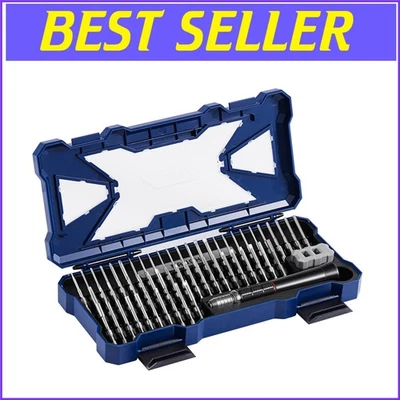 Portable 55-Piece Precision Screwdriver Set with Ergonomic Handle and Magnetizer - Image 1 of 4