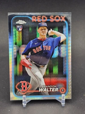 2024 Topps Chrome #254 Brandon Walter Prism Refractors - Image 1 of 2