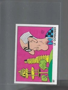 # 57 LE CORBUSIER 1973 PANINI VIP OK sticker - Picture 1 of 1