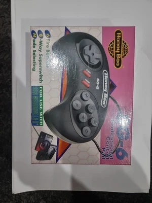Honey Bee Sg-6 Professional Controller Pad For Sega Mega Drive 1 And 2 - Image 1 of 4