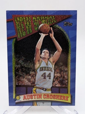 💥 1997-98 Topps #NS1 Austin Croshere New School; Indiana Pacers  - Image 1 of 2