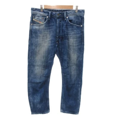 Pantalones de mezclilla DIESEL Jeans ajustados recortados longitud 29 azul... - Imagen 1 de 4