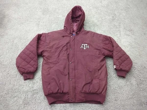 Vintage Texas A&M Aggies Kapuzenjacke Herren XL NCAA Starter Y2k Made in Korea - Bild 1 von 12