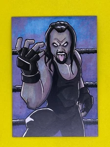 Undertaker WWE Topps 2021 Ruthless Aggression Art Wrestling Insert Card SCR-6 - Picture 1 of 1