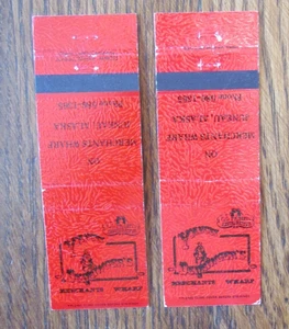 JUNEAU, ALASKA MATCHBOOK COVERS: YANCEY DERRINGER'S RESTAURANT MATCHCOVERS -A - Picture 1 of 1