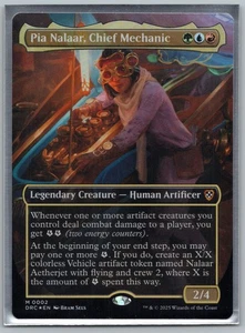 Pia Nalaar, Chief Mechanic (Borderless) FOIL - Commander: Aetherdrift - MTG - Ne - Picture 1 of 1