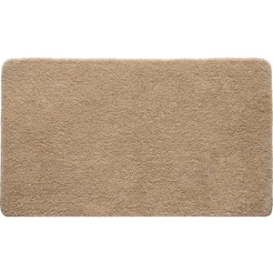 Badematte Badezimmerteppich Mikrofaser rutschfest Waschbar 70x120 cm Beige - Bild 1 von 10