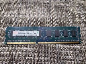 HYNIX 2GB 2Rx8 PC3-10600U Desktop RAM HMT125U6BFR8C-H9 N0 AA-C - Picture 1 of 4